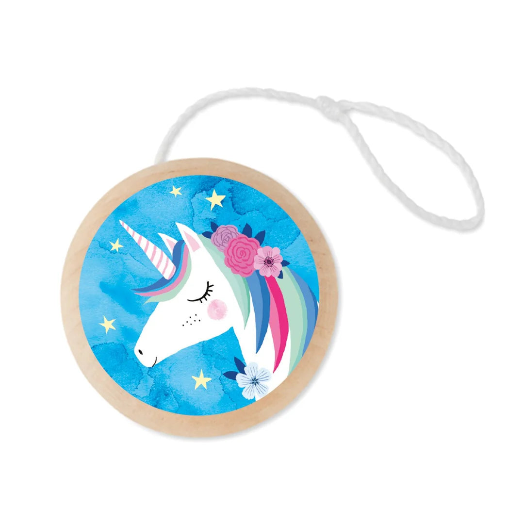 Yo-Yo din lemn - Unicorn - Mudpuppy