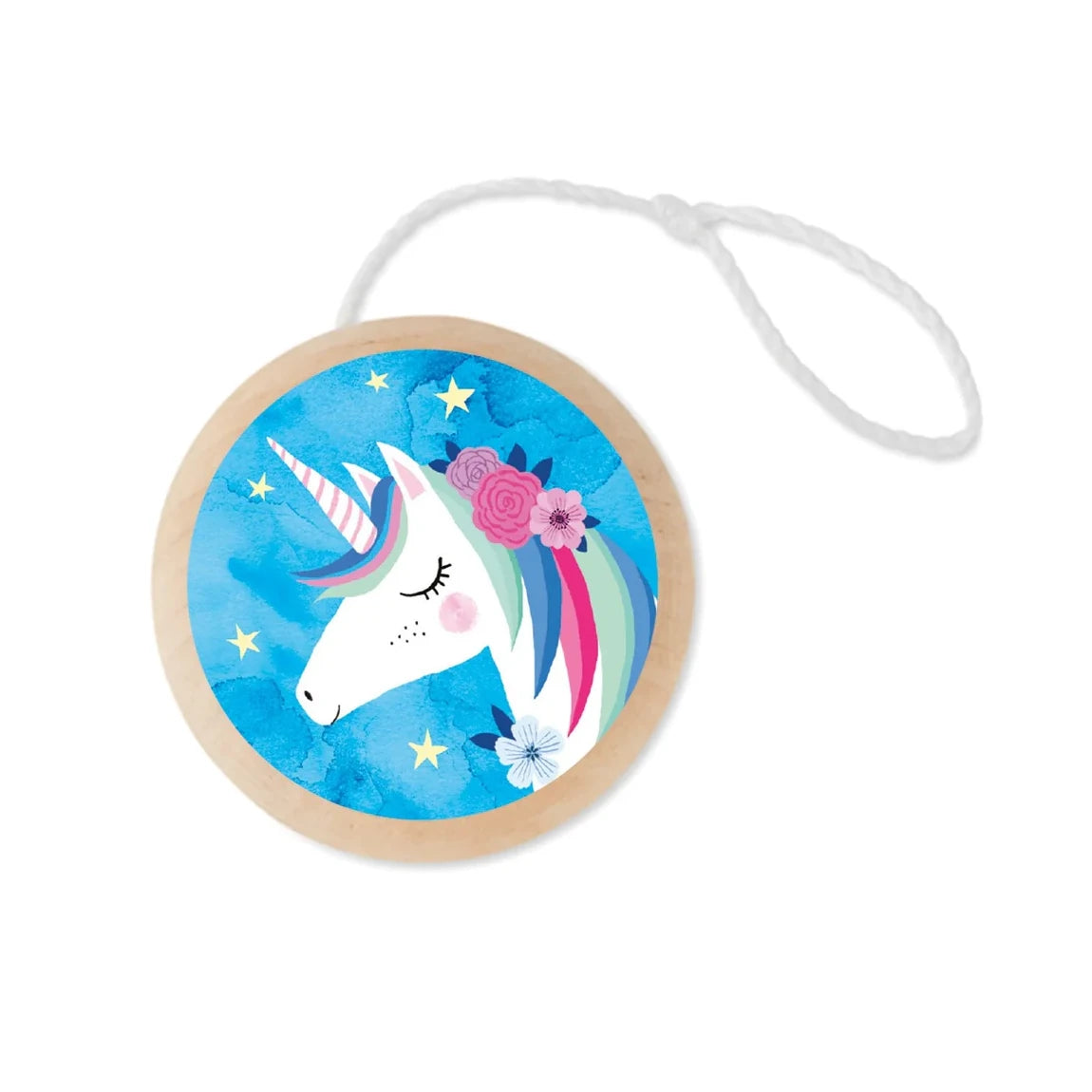 Yo-Yo din lemn - Unicorn - Mudpuppy
