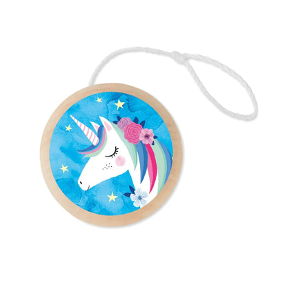 Yo-Yo din lemn - Unicorn - Mudpuppy