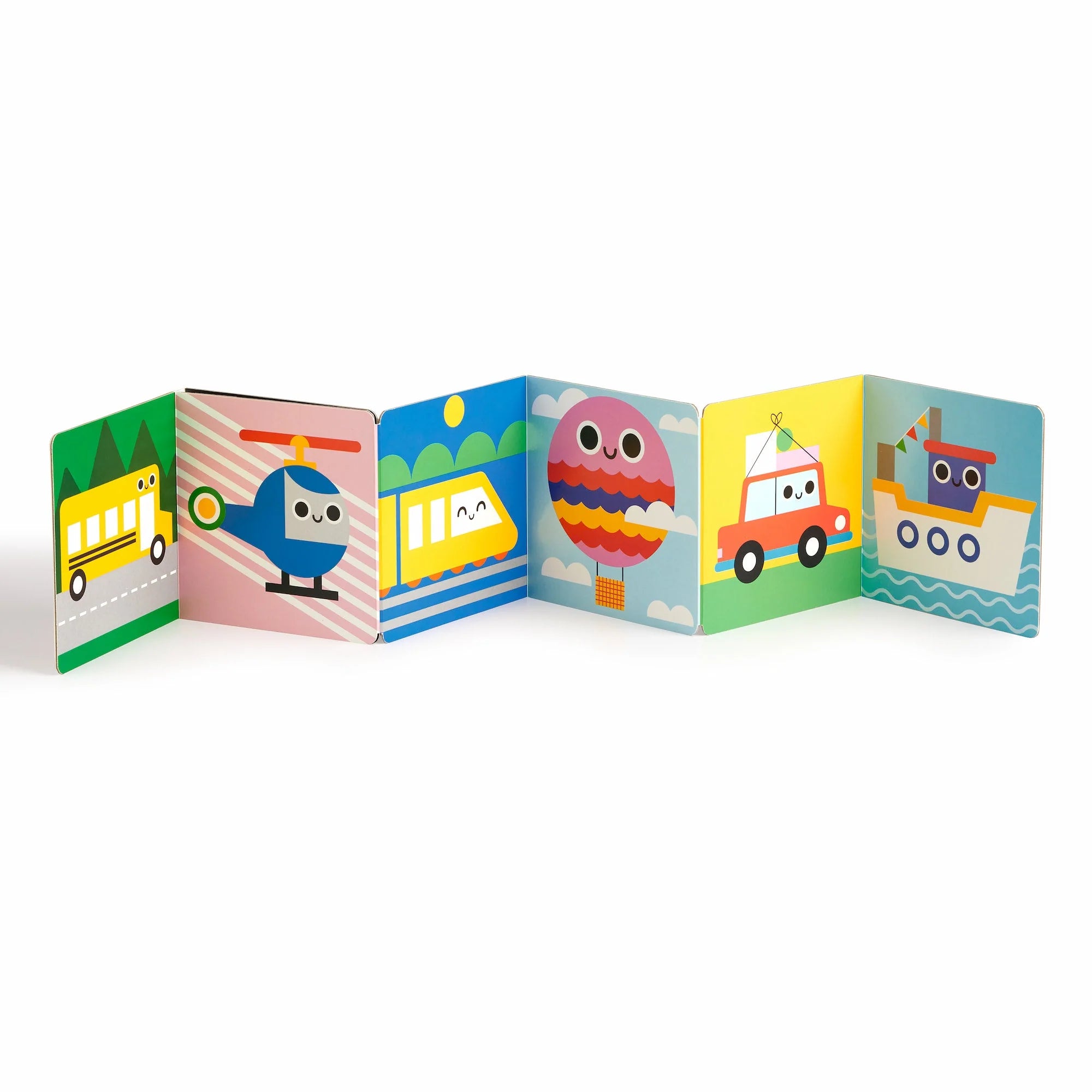 Carte senzoriala pentru bebe - My Tummy Book, Vehicles - Mudpuppy