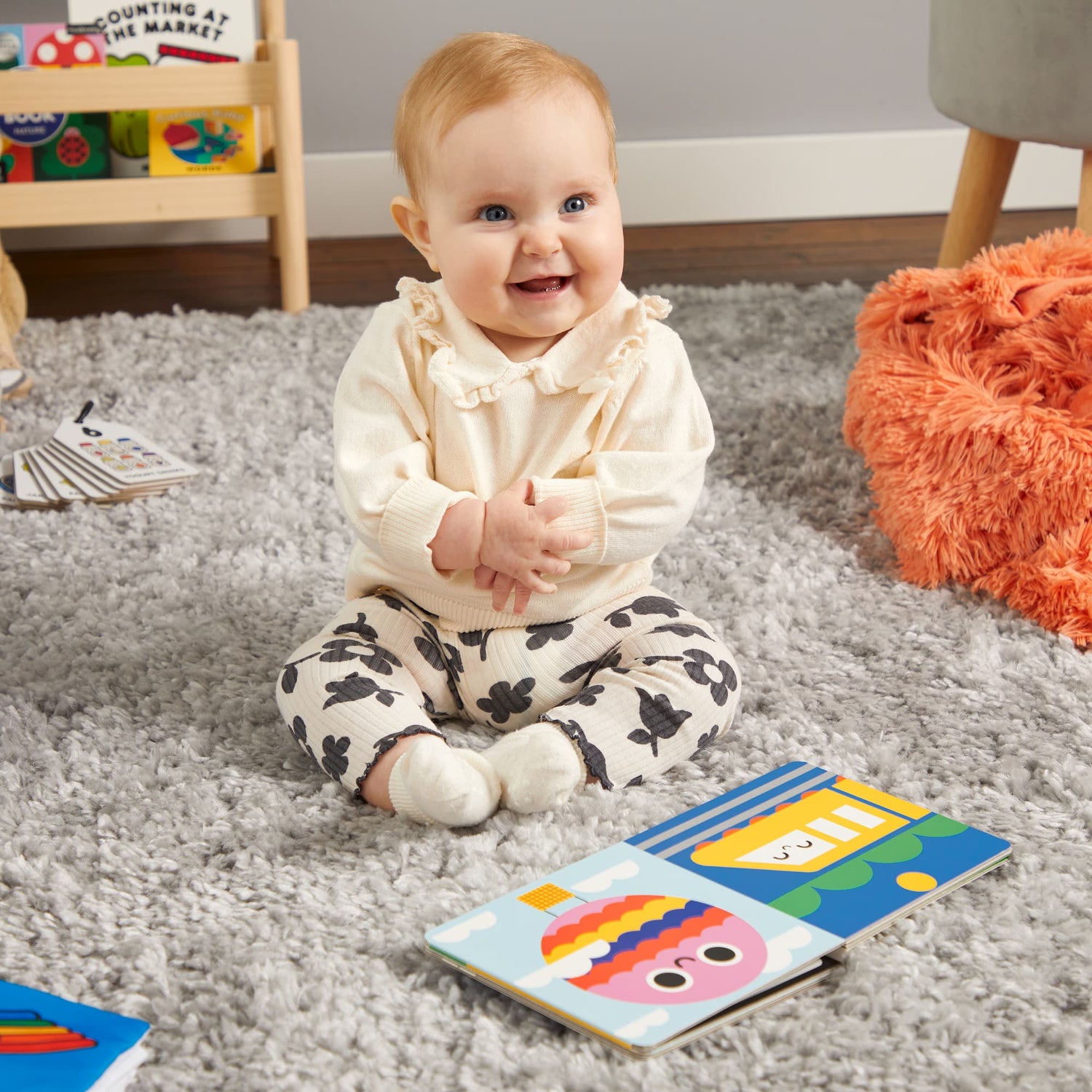 Carte senzoriala pentru bebe - My Tummy Book, Vehicles - Mudpuppy