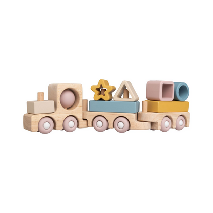 Trenulet cu forme din silicon - Opal - Baby&