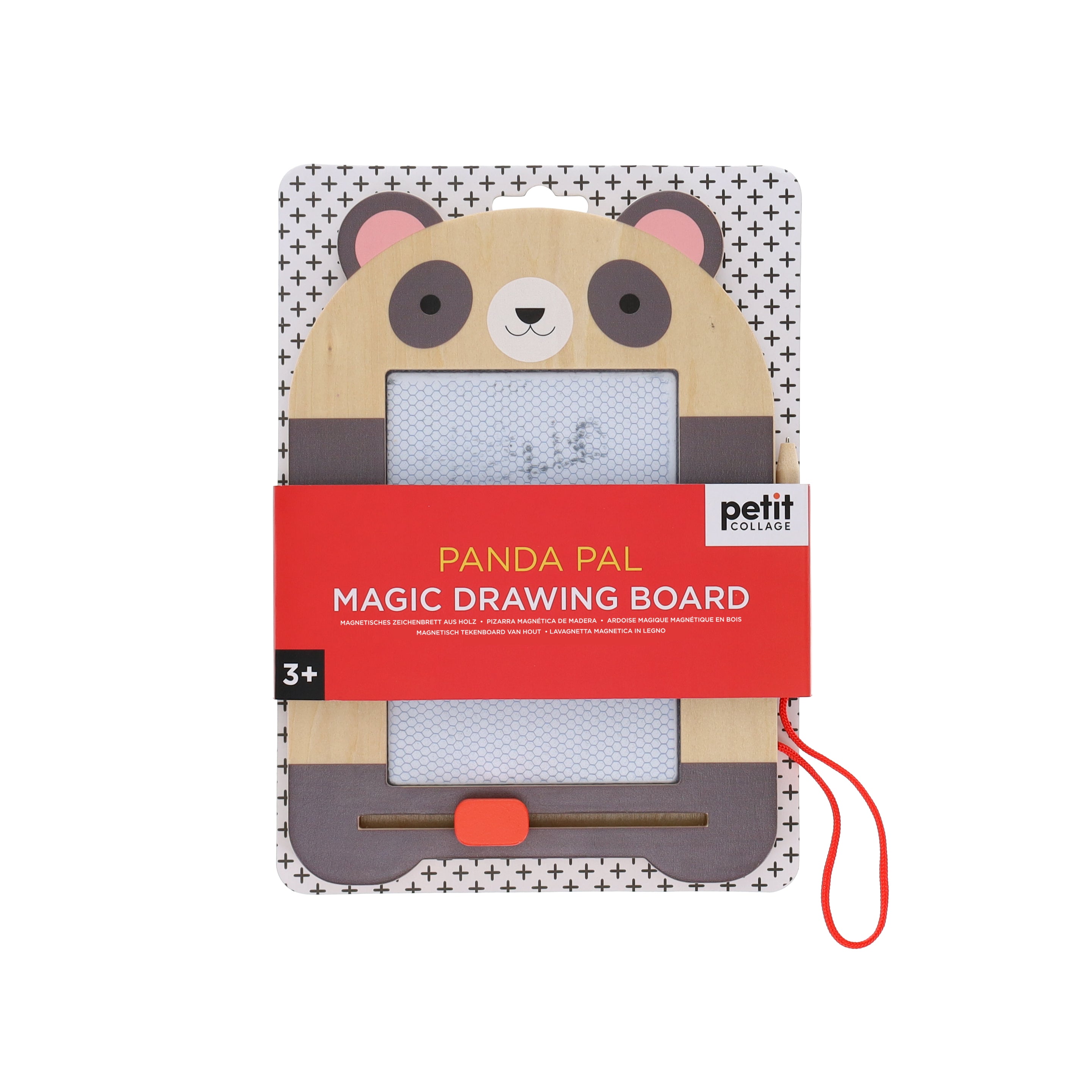 Tablita din lemn, Magic Drawing - Panda Pal - Petit Collage