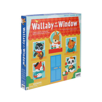 Joc de deductie - Wallaby at the Window - Petit Collage