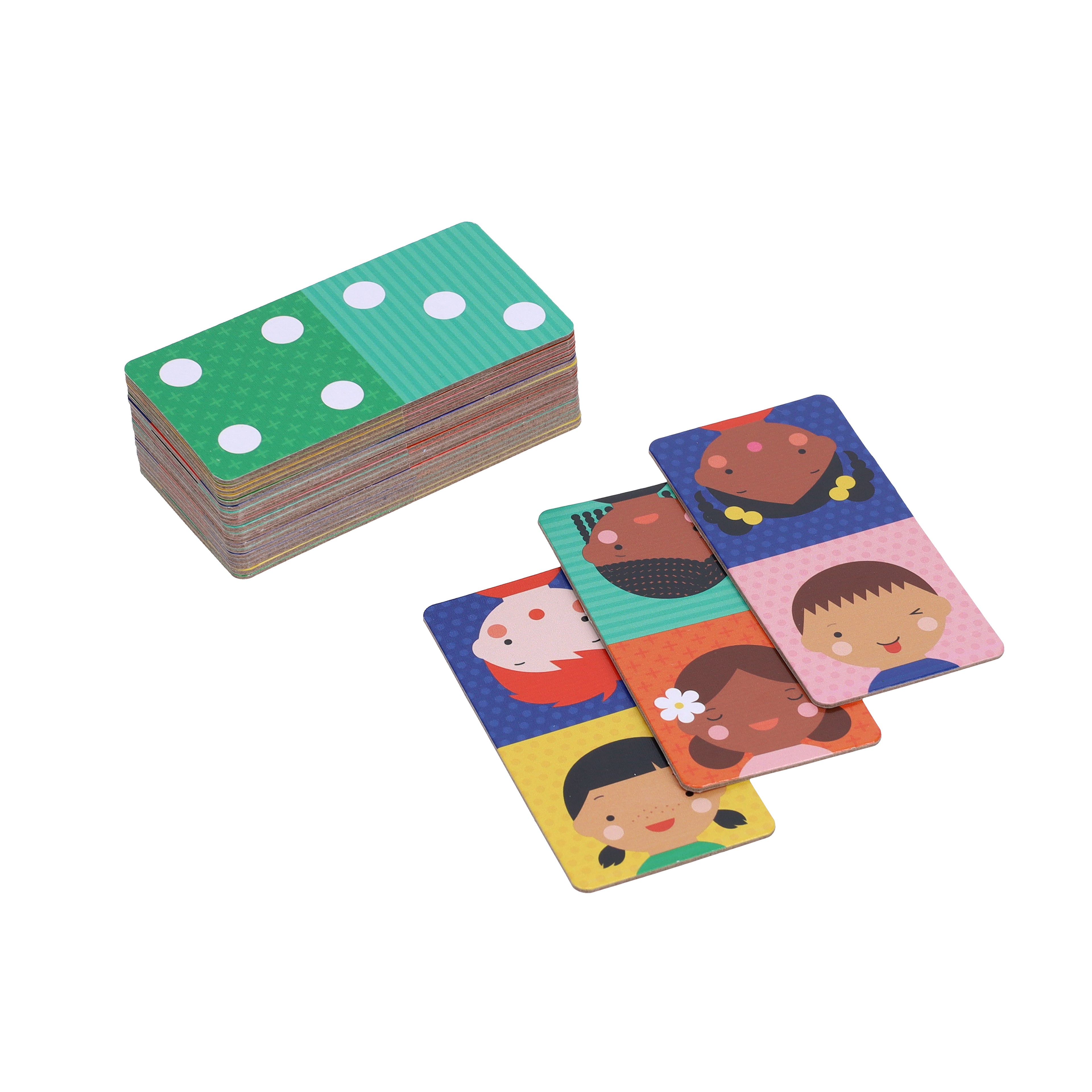 Joc de domino 2 in 1 - Feelings - Petit Collage