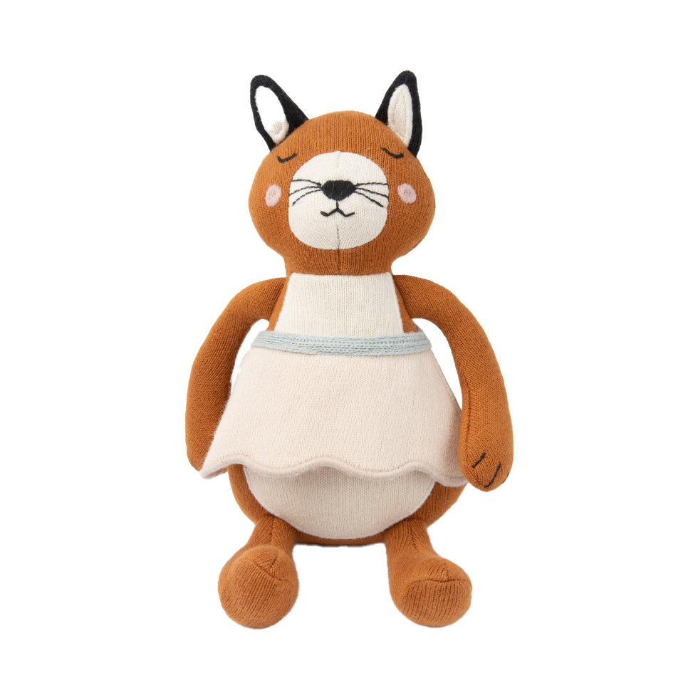 Jucarie din bumbac tricotat - Squirrel Susan - Picca Loulou