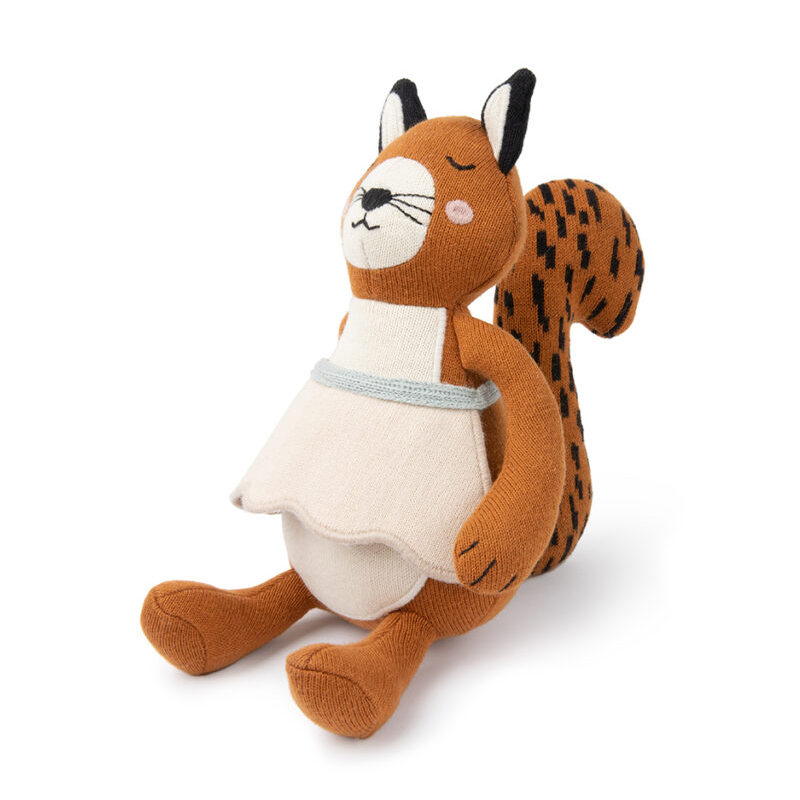 Jucarie din bumbac tricotat - Squirrel Susan - Picca Loulou