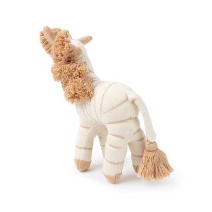 Jucarie din bumbac tricotat - Zebra Ziggy - Picca Loulou