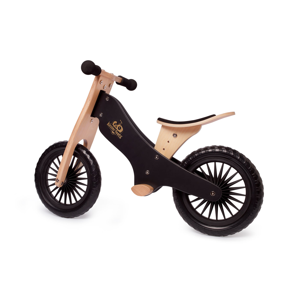 Bicicleta de echilibru - Black - Kinderfeets