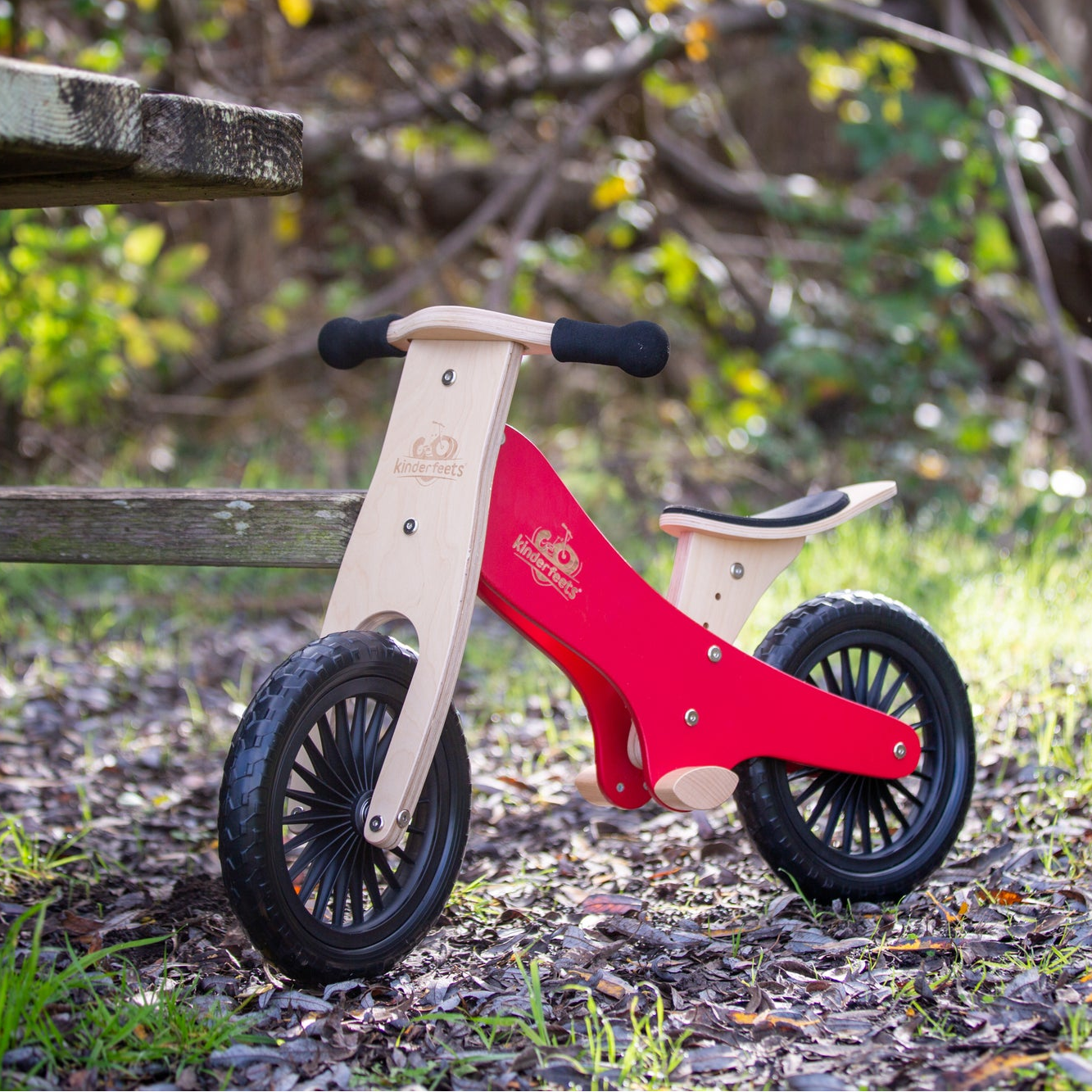 Bicicleta de echilibru - Cherry Red - Kinderfeets