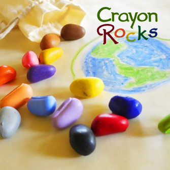 Creioane cerate, 32 buc - Crayon Rocks