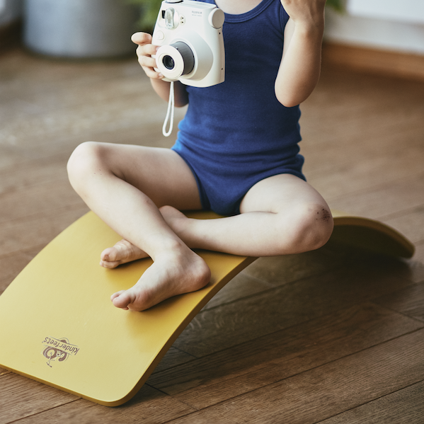 Placa de echilibru - Kinderboard Mustard - Kinderfeets