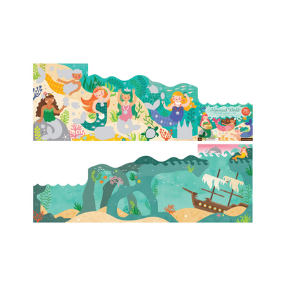 Mapa de activitati, 100+ stickere - Mermaid World - Petit Collage