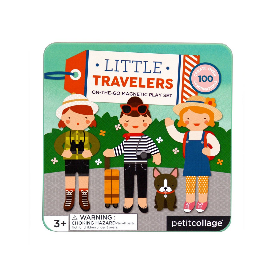 Joc magnetic On-the-Go - Little Travelers - Petit Collage