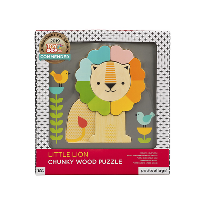 Puzzle incastru - Little Lion - Petit Collage