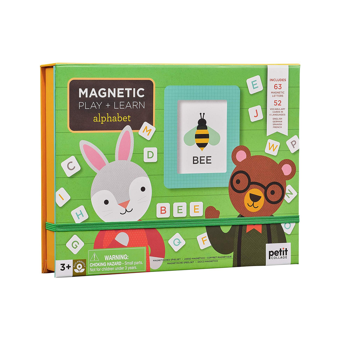Joc magnetic Play + Learn - Alfabet - Petit Collage