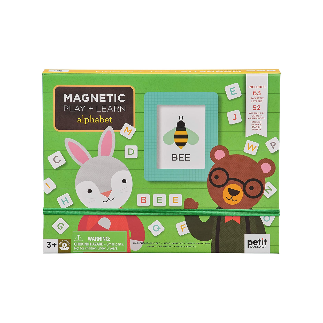 Joc magnetic Play + Learn - Alfabet - Petit Collage