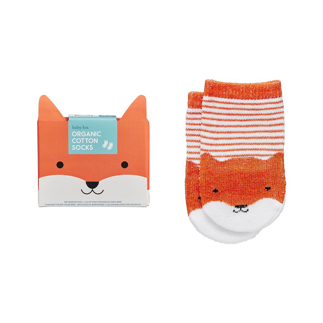 Sosete pentru bebe, Vulpita - Little Friends - Petit Collage