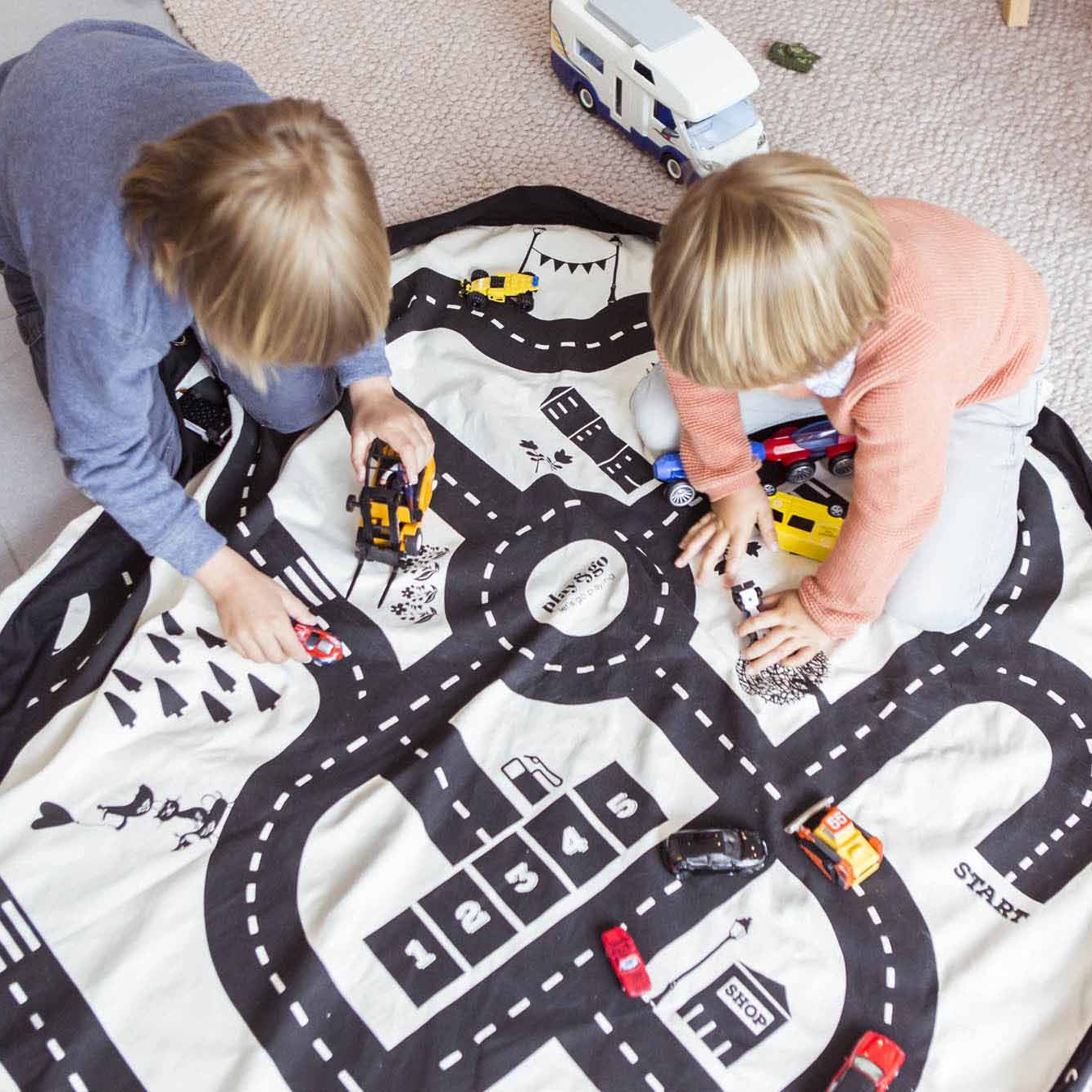 Covoras de joaca 2 in 1 - Roadmap - Play&amp;Go