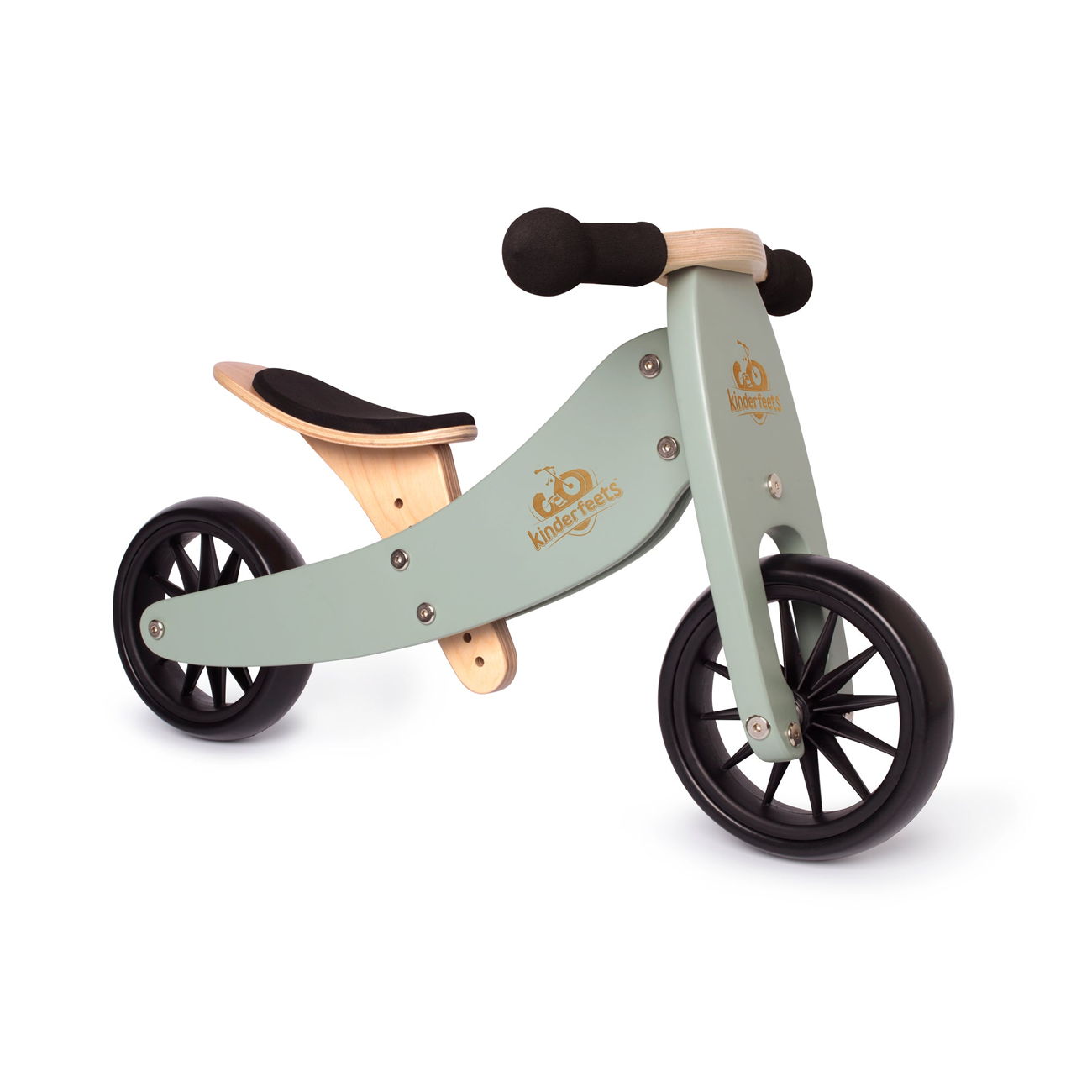 Tricicleta de echilibru 2 in 1 - Tiny Tot Sage - Kinderfeets