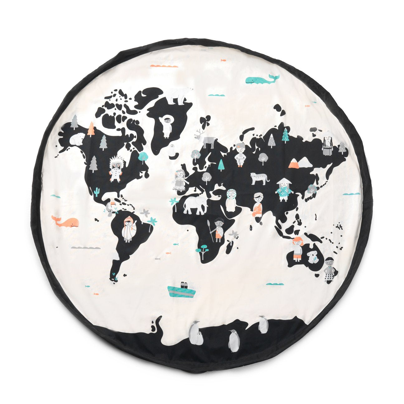 Covoras de joaca 2 in 1 - Worldmap - Play&amp;Go
