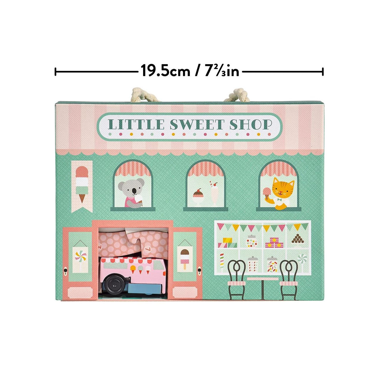 Set de joaca Wind Up and Go - Little Sweet Shop - Petit Collage