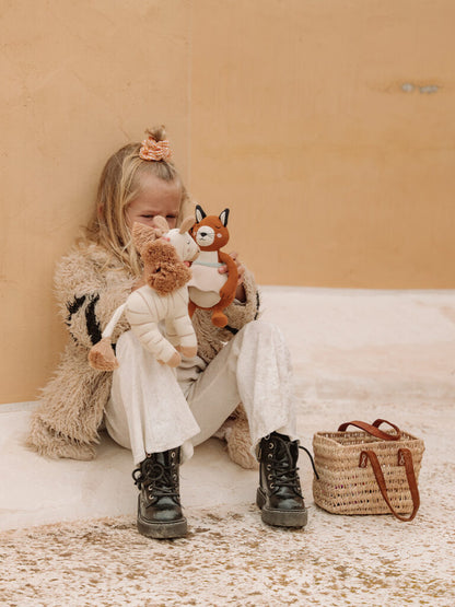Jucarie din bumbac tricotat - Zebra Ziggy - Picca Loulou